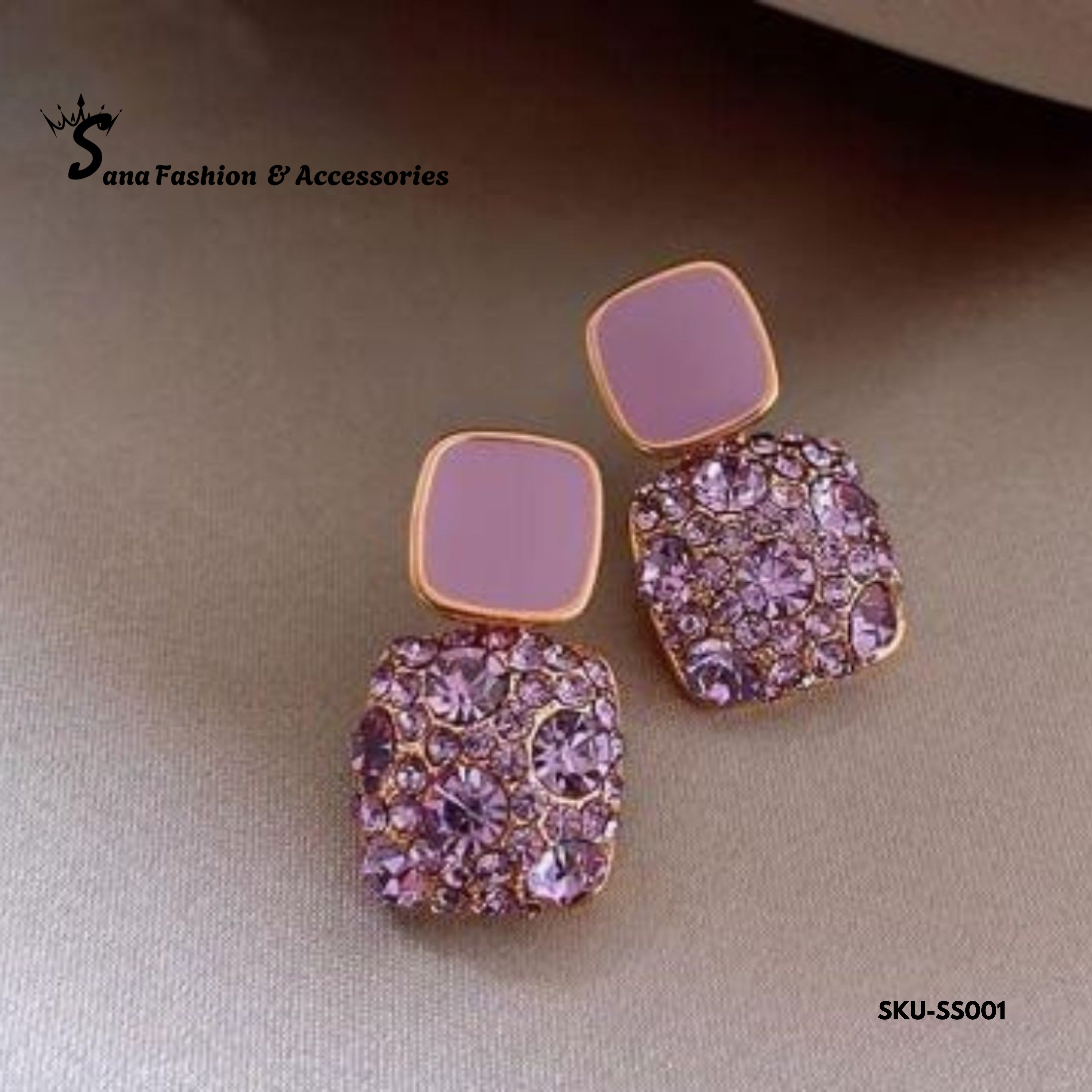 Fashion Height Celebrity Inspired Latest Trendy Latest Stylish Smart Casual Wear Studs, Drop & Hoop Western Earrings For Women & Girls Premium Gift for Women